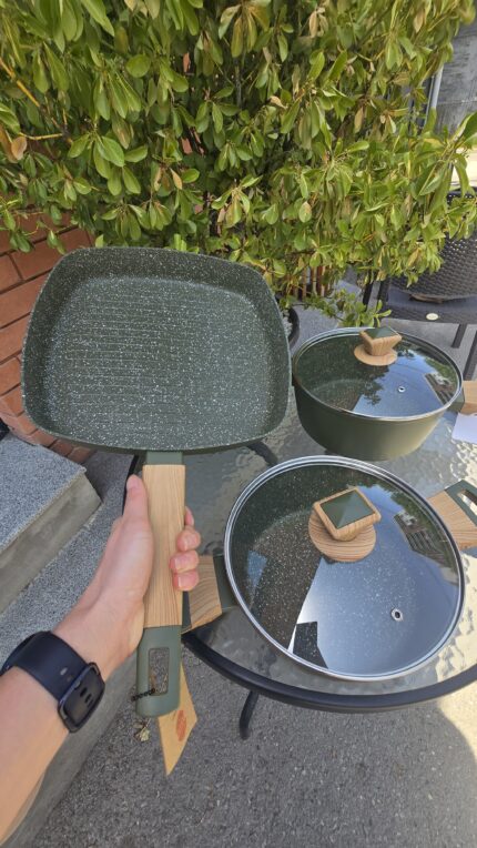 Baroly გრილის ტაფა, 2 ც ქვაბი